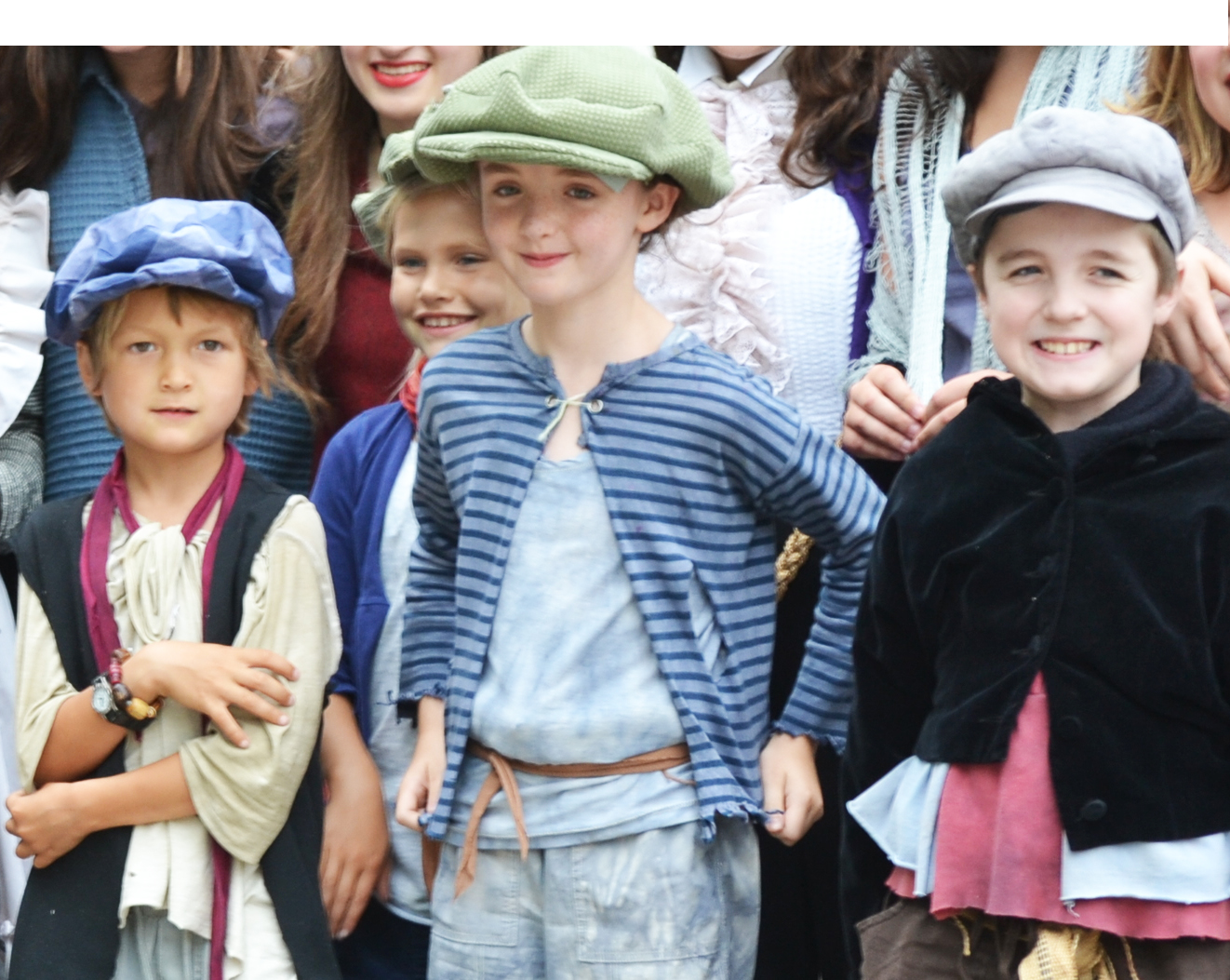Django, Amelia and TOJ in OLIVER in 2012